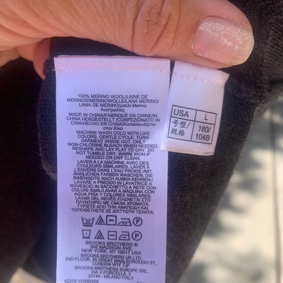 Brooks Brothers Brookstech Merino vest size L - Picture 4 of 11